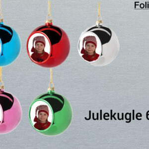 Julekugle med eget billede