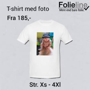 T-shirt med eget billede