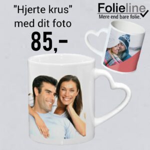 Hjertekrus med eget billede