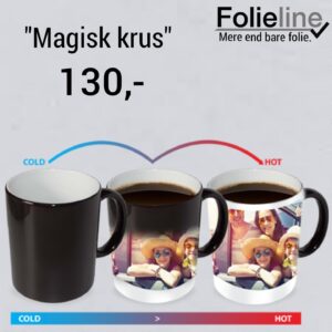 Magisk krus med eget billede